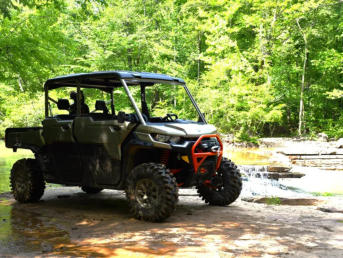 2023 Can Am Defender Max available to rent at Ozark Ridge Campground